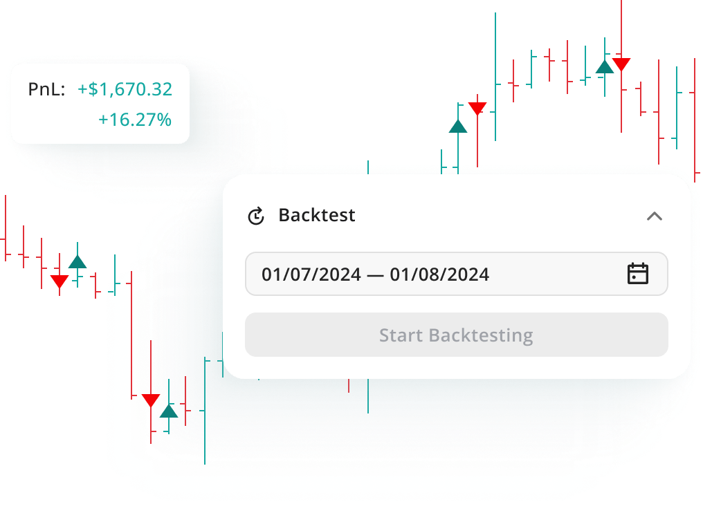 Backtest main page