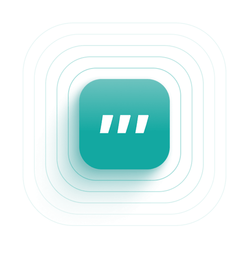 Large Commas Logo