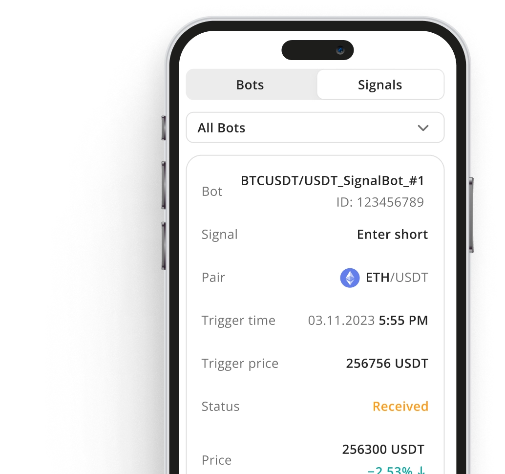 phone trading signal bot